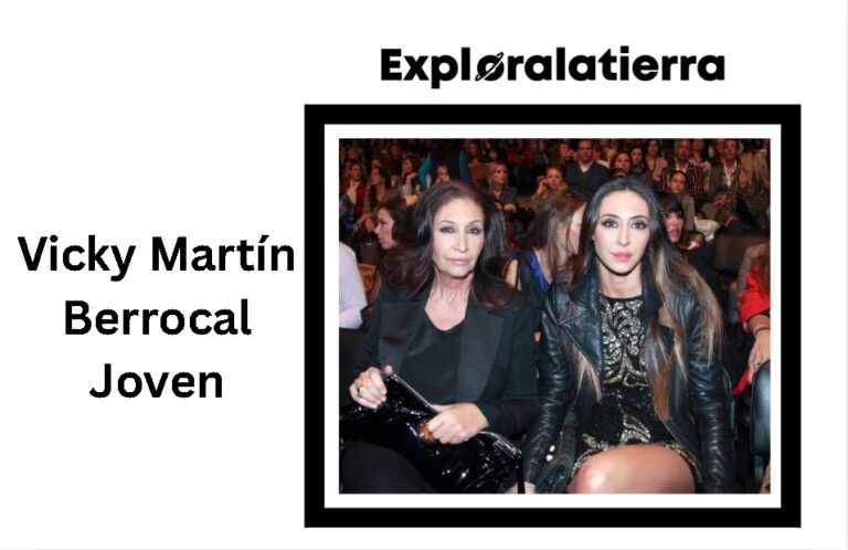 Vicky Martín Berrocal joven